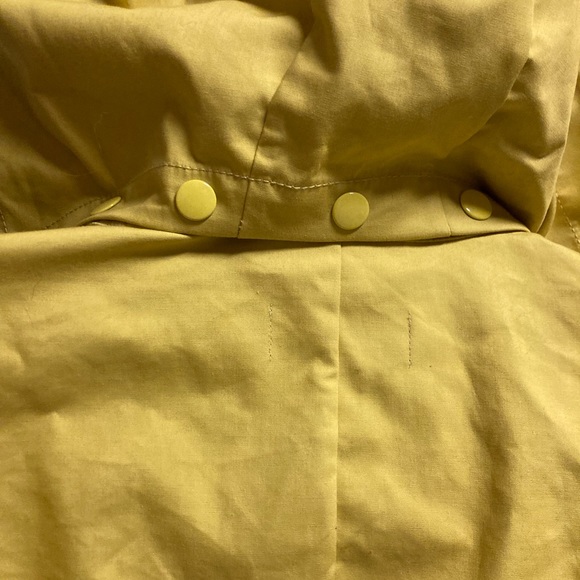 COPY - Yellow lined J. Crew raincoat, size small - Picture 12 of 12